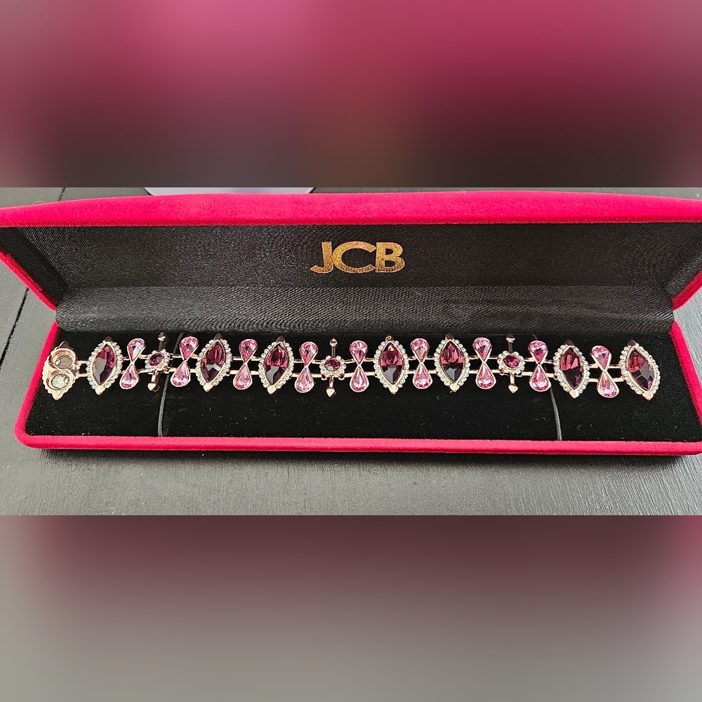 JCB Rhinestone Bracelet